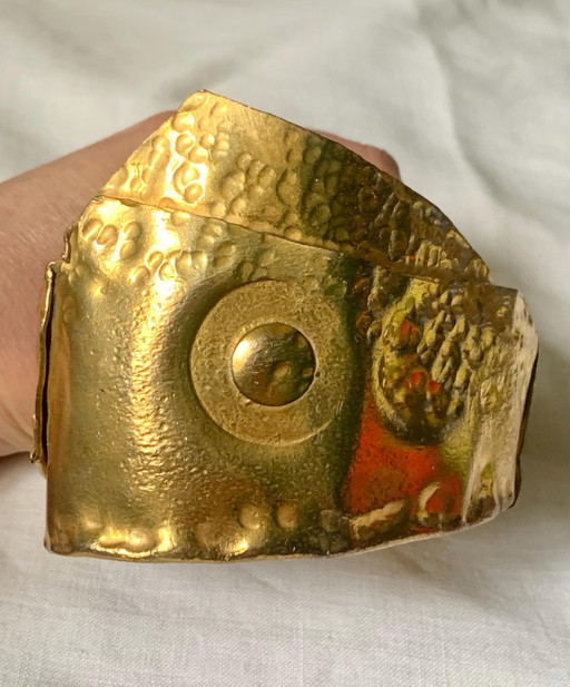 Bracciale - Bracciale scultoreo - Bronzo artistico - David Rucli (1944-2016) – cadeaus, Bronze (photo 2 of 8)