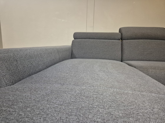Image 1 of Xooon Ecksofa - Anthrazit - Stoff - Design - Kopfstützen