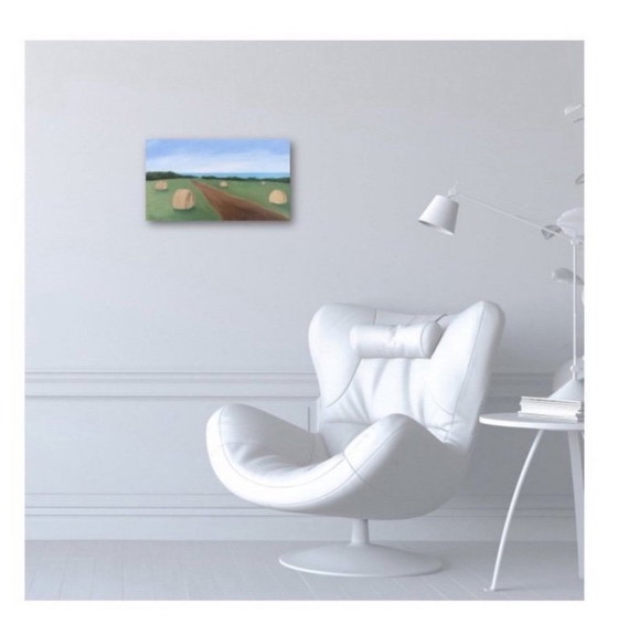 Image 1 of Öl auf bespanntem Keilrahmen 46x27cm.