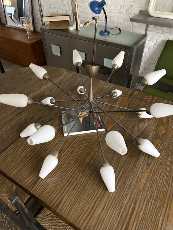 Image 1 of Lampe suspendu Spoutnik 1950