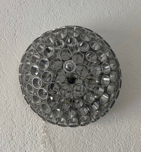 Image 1 of Plafonnier design aluminium années 2000