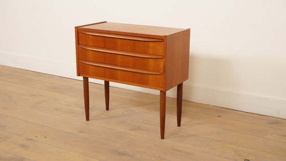Image 1 of Commode vintage | 3 tiroirs | Table de chevet