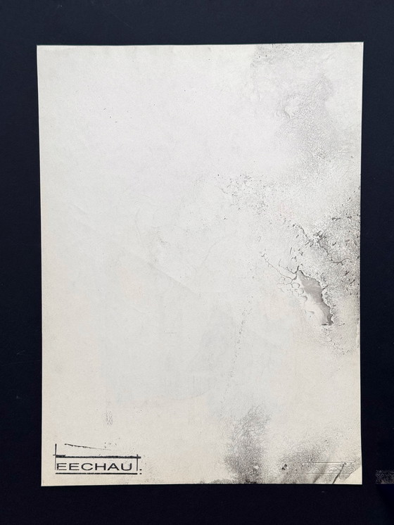 Image 1 of Eugène Eechaut (1928-2019) Diptych 1980