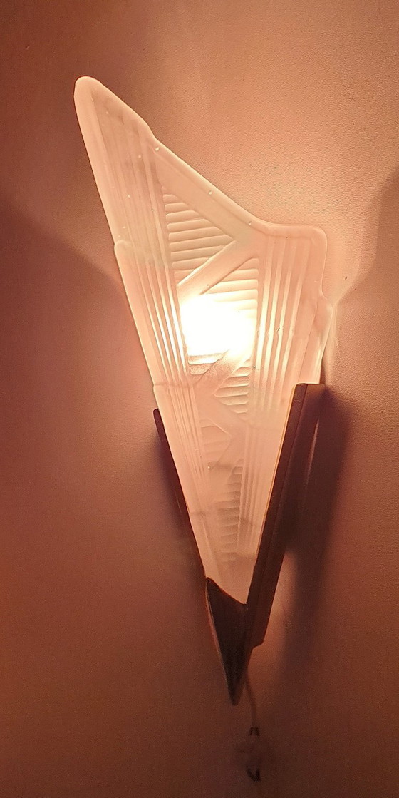 Image 1 of Lampada da parete in stile Art Déco