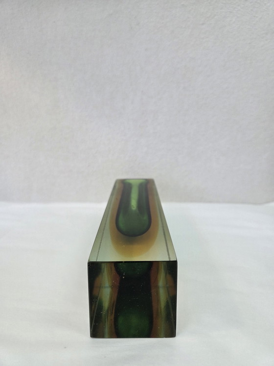 Image 1 of Sommerso Murano vaas, Flavio Poli