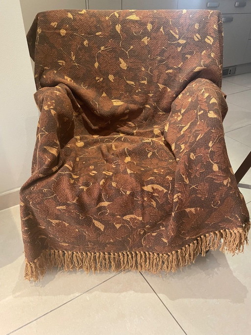 Bloomingville - Coperta Ganja - Marrone - 160 x 130 (8 pezzi nuovi) – decoratieve objecten, Cotton, Polyester (photo 2 of 14)