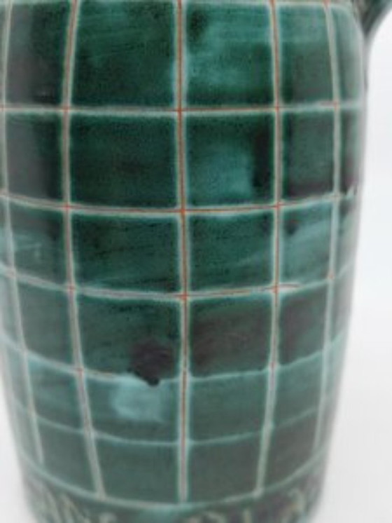 Image 1 of Robert Picault ceramic bottle Vallauris France Côte-d'Azur 1950
