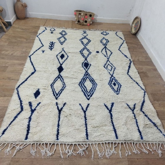 Image 1 of Authentiek Marokkaans Azilal-tapijt 293 x 197 cm – Handgemaakt Berber wollen tapijt