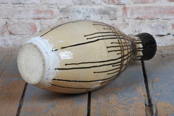 Original Mid-Century Vase, Ceramic, Well-Preserved Condition, Czech, 1950s (photo 8 of 8)