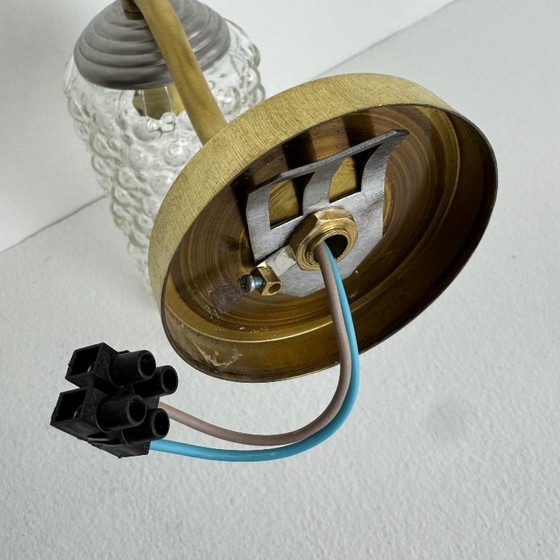 Image 1 of COPPIA DI APPLIQUE VINTAGE IN VETRO A BOLLA