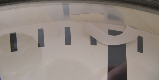 Image 1 of Vintage Double-Sided Clock Station Clock NUFA