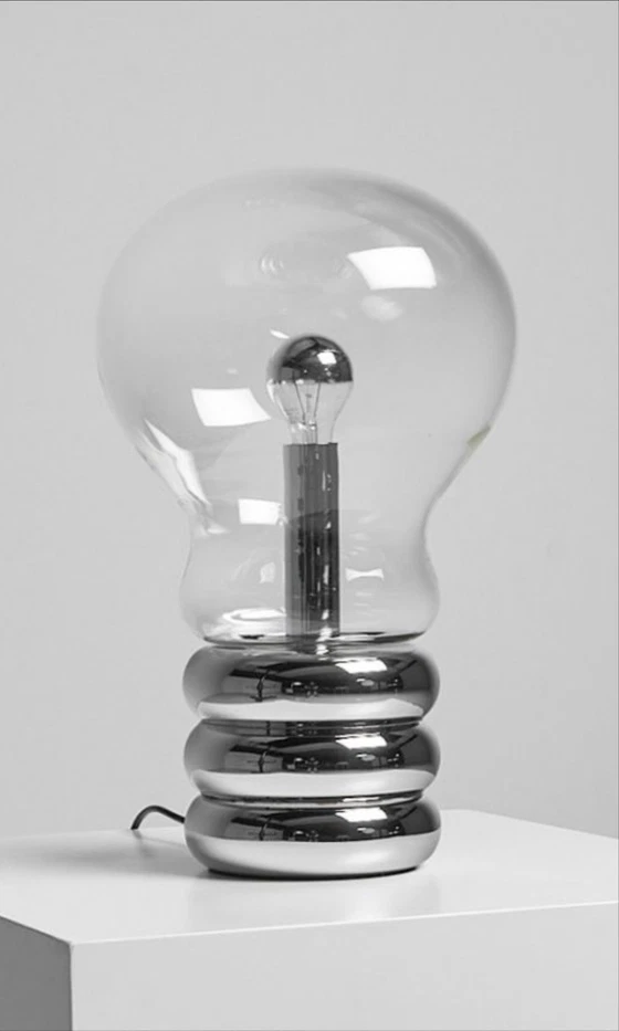 Image 1 of Ingo Maurer Giant Bulb Clear Desk Lamp Xl