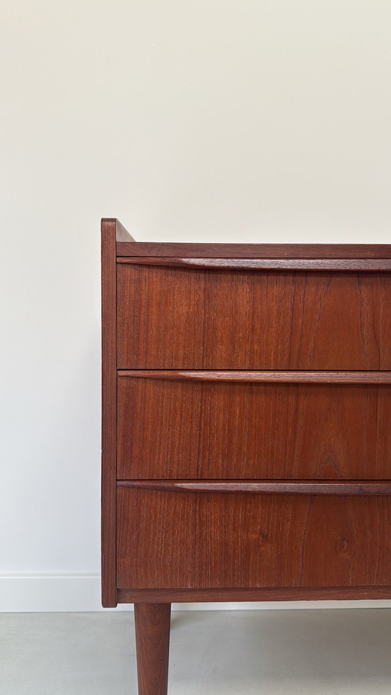 Image 1 of Vintage wooden chest of drawers by Tylvad Hansen