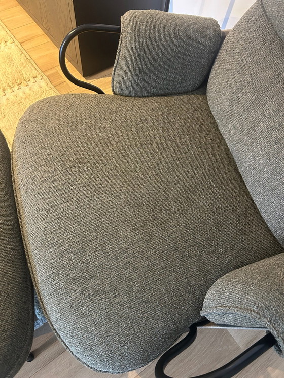 Fogia Lyra lounge chair + ottoman – Armchairs, Cotton, Polyester (photo 8 of 10)