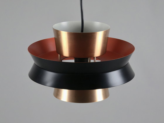 Image 1 of 1970s Vintage GRANHAGA Trava Pendant Lamp By Carl Thore – Swedish Mid-Century Modern Pendant Light.