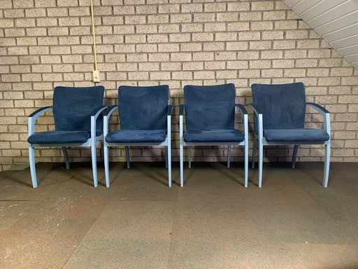 4x Leolux Camarilla Dining Chairs
