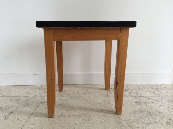 Image 1 of TABLE Basse FORMICA et Bois VINTAGE