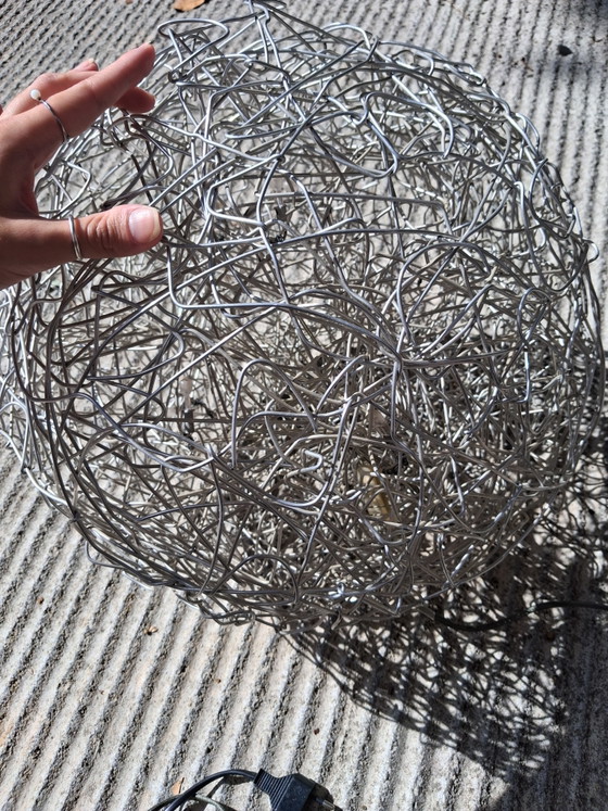 Catellani & Smith Fil de Fer F Stehleuchte – Silber 40cm – Stehleuchten, Aluminium (photo 3 of 11)