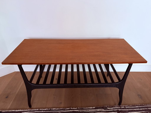 Vintage refurbished 1960s coffee table
