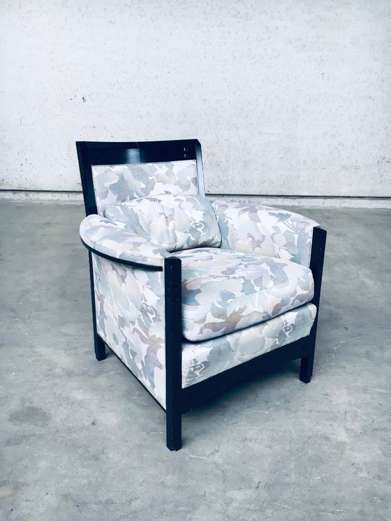 Image 1 of Ensemble de fauteuils bas Galaxy « Peggy » par Umberto Asnago pour Giorgetti, Italie, années 1990