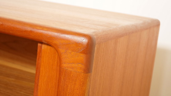 Image 1 of Vintage sideboard | 220 cm Dyrlund | 1960s | Tambourdeurtjes