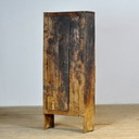 Beukenhouten Wabi-Sabi-kast, jaren 1850