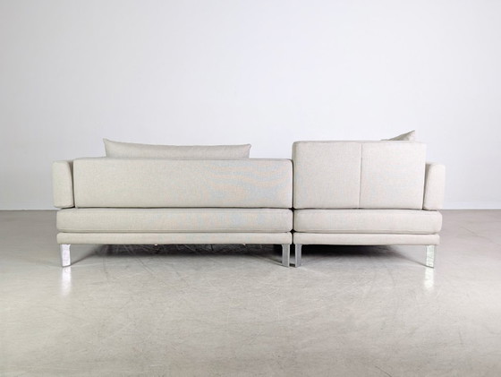Image 1 of Original Rolf Benz Sento Sofa Design Couch Eckcouch grau Stoff