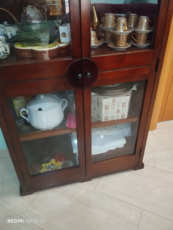 Vetrina, Vetrine, Vetro, Legno, Marrone (foto 5 di 7)