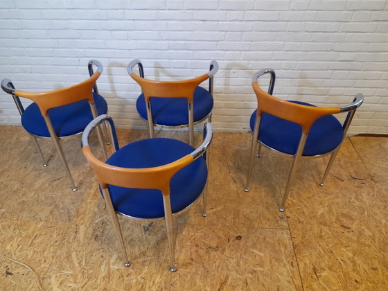 Image 1 of 4 chaises de salle à manger Bolero de Fasem