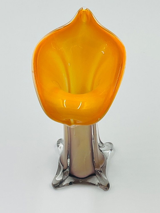 Murano Glass Arum Vase (photo 2 of 12)