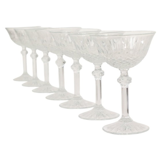 Set di 7 bicchieri da champagne in cristallo Regency Fidenza – Bicchieri e caraffe, Crystal (photo 4 of 21)