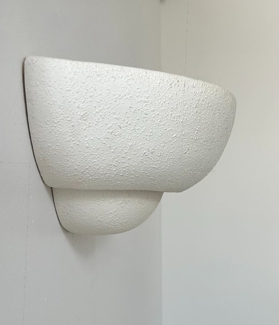 Image 1 of Gipsen wandlamp, Frankrijk 1970