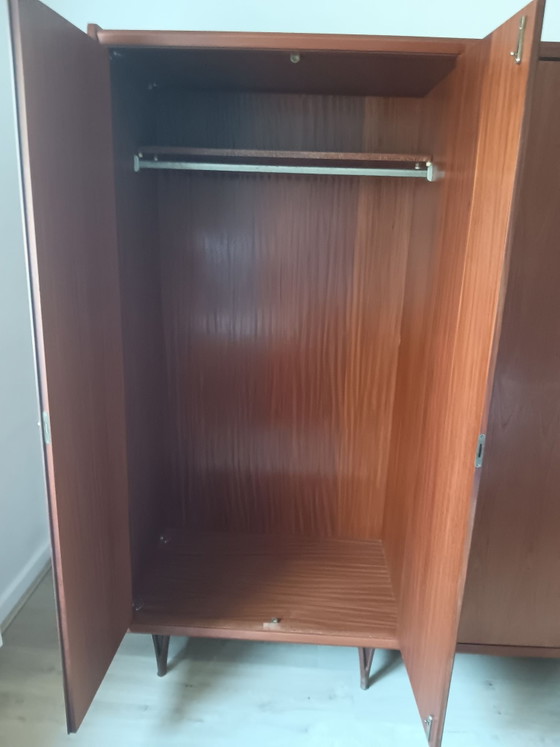 Beautiful 3-piece Mid-Century Teak Bedroom Set – Wardrobes, Wood (photo 7 of 15)