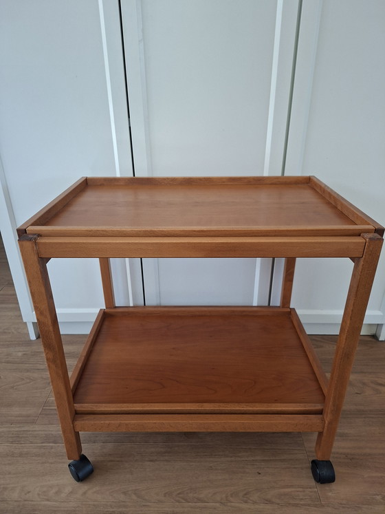 Image 1 of Vintage serving trolley / trolley – Hyllinge Møbler (Denmark)