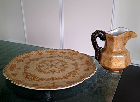 Image 1 of Set schaal en kruik made in China 