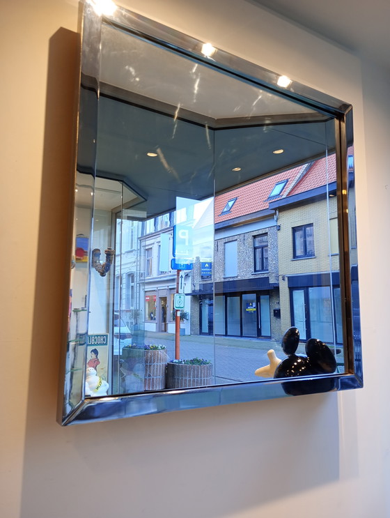 Image 1 of Espejo de metal cromado belgochrome