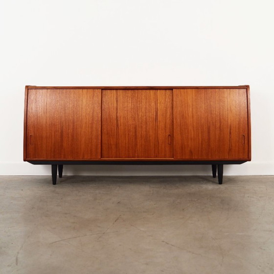 Image 1 of Credenza in teak, design danese, anni '70, manifattura: PMJ Viby J