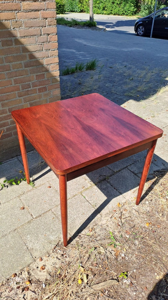 Image 1 of Midcentury extendable dining table