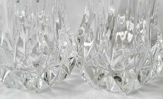 2 Vasi Vintage Cristal d'Arques 8×5 cm Etichetta Originale Ottime Condizioni – Glass, Crystal (photo 7 of 15)