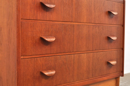 Vintage Danish Chest of Drawers in Teak 1960s