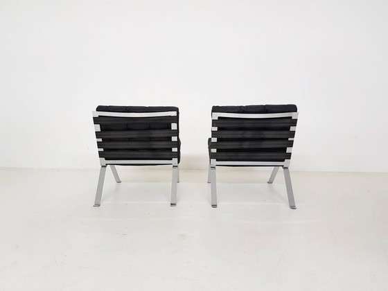 Image 1 of Set of 2 lounge chairs model Euro 1600 by Hans Eichenberger for Girsberger