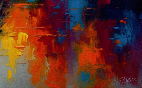 Image 1 of Torre Eiffel astratta / Torre Eiffel astratta / 60x60 cm