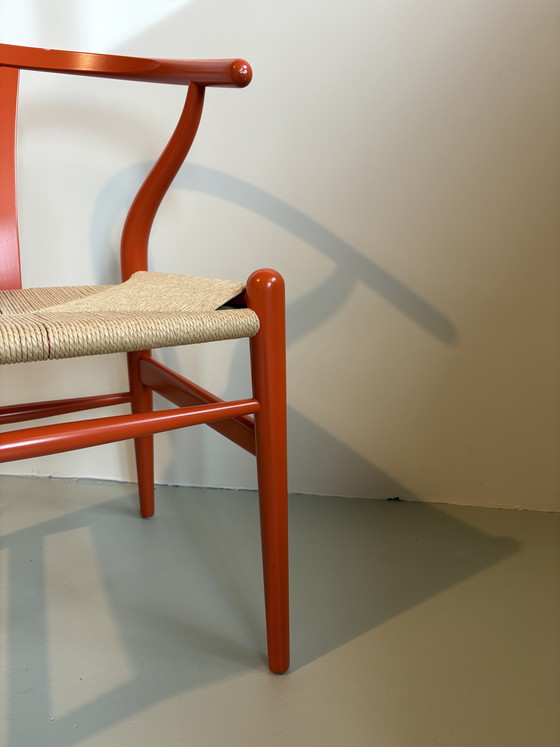 Image 1 of Carl Hansen CH24 Wishbone chair orange