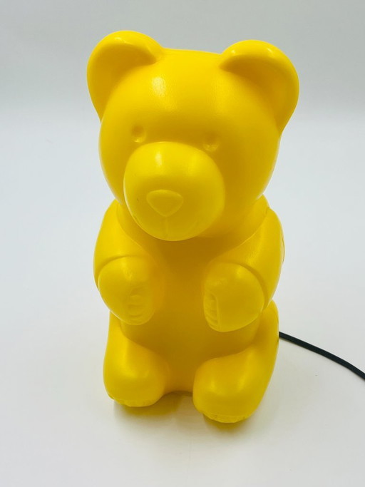 Lampada Heico Postmoderna a forma di orsetto gommoso, 32 cm