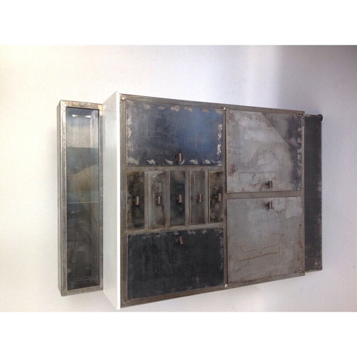 Cassettiera in ferro d'epoca, 1930