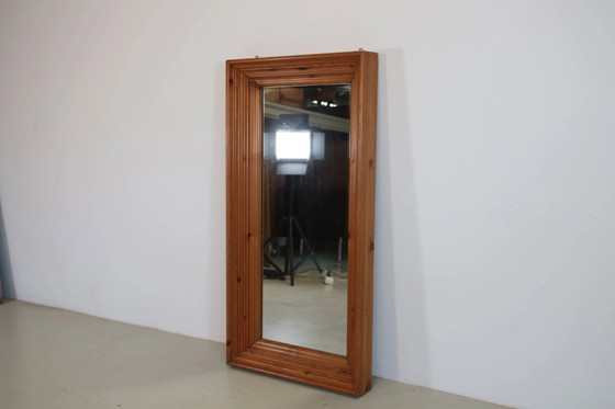 Grand miroir vintage en pin – Wood (photo 2 of 6)