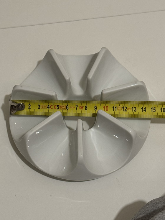 Image 1 of Calentador de tetera Arzberg Rechaud, portavelas de porcelana blanca