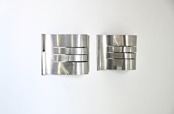 Image 1 of Paar italienische Wandlampen, 1960er Jahre