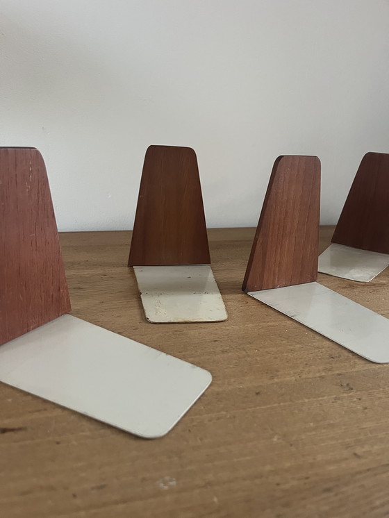 Image 1 of Leggii vintage Kai Kristiansen - fermalibri in teak 