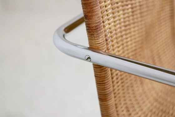 Image 1 of Sillón tubular de acero cromado MR20